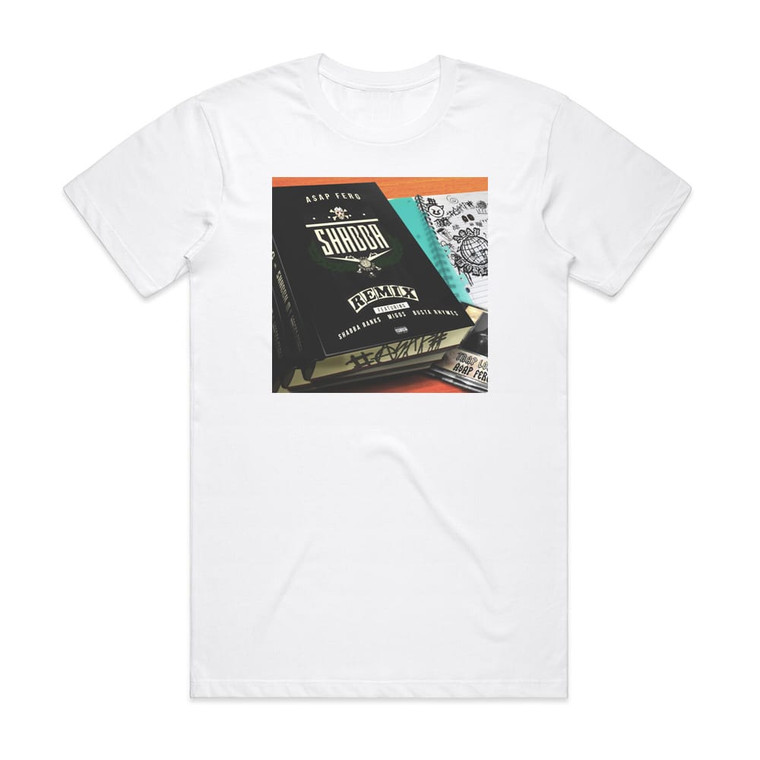ASAP Ferg Shabba 2 Album Cover T-Shirt White