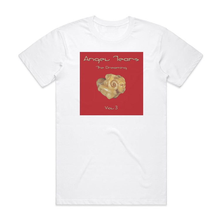 Angel Tears Angel Tears Volume 3 Album Cover T-Shirt White