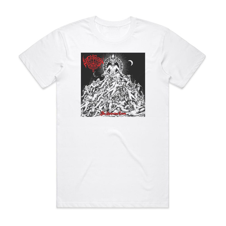 Archgoat The Luciferian Crown Album Cover T-Shirt White