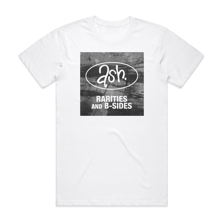 Ash Rarities B Sides Album Cover T-Shirt White Ash Rarities B Sides Album Cover T-Shirt White