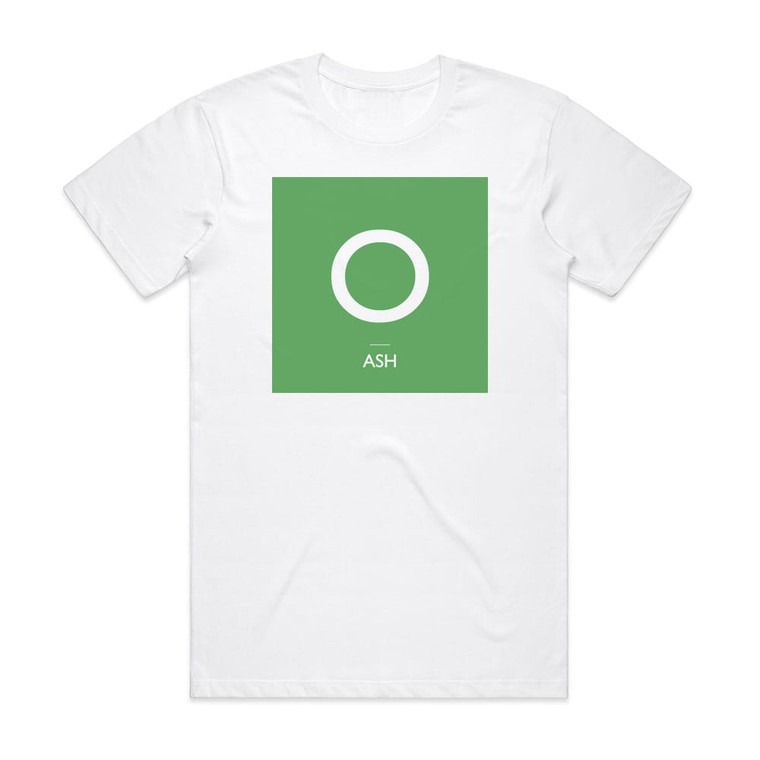 Ash Mind Control Album Cover T-Shirt White