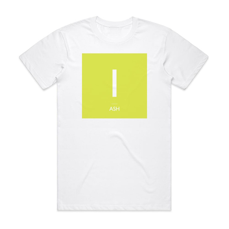 Ash Neon Album Cover T-Shirt White