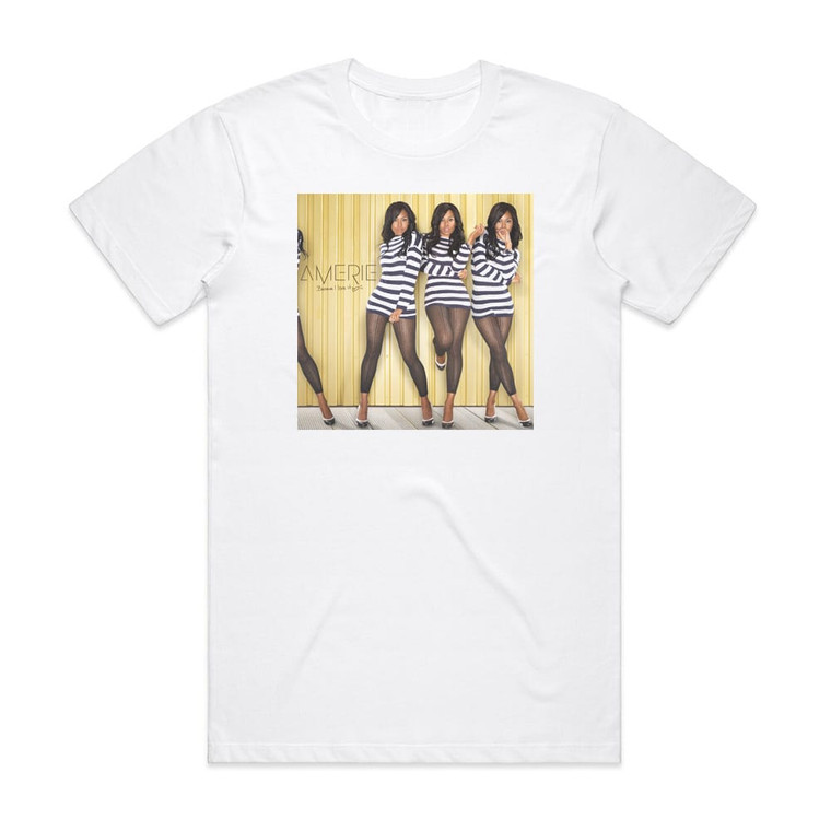 Amerie Because I Love It Album Cover T-Shirt White