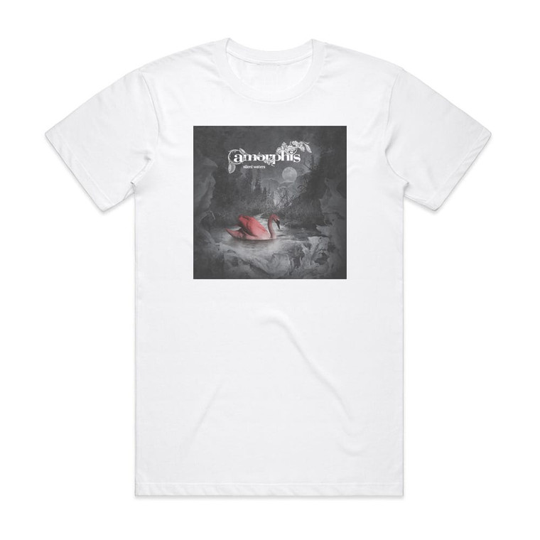 Amorphis Silent Waters 1 Album Cover T-Shirt White