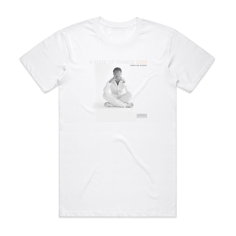 Armin van Buuren A State Of Trance 2008 Album Cover T-Shirt White