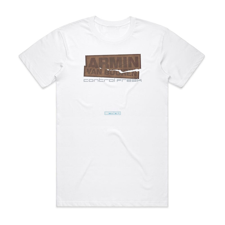 Armin van Buuren Control Freak Album Cover T-Shirt White