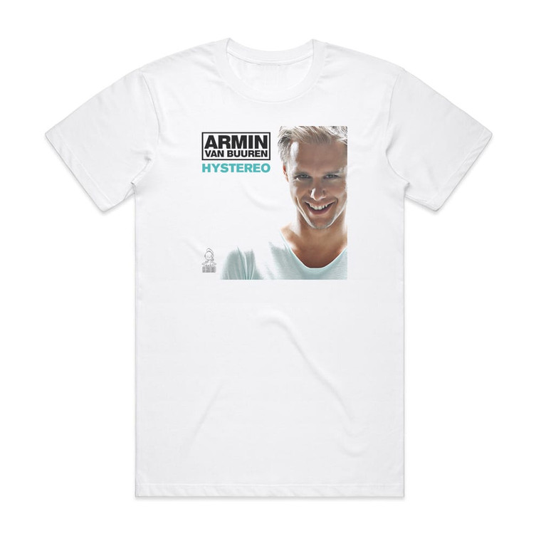 Armin van Buuren Hystereo Album Cover T-Shirt White