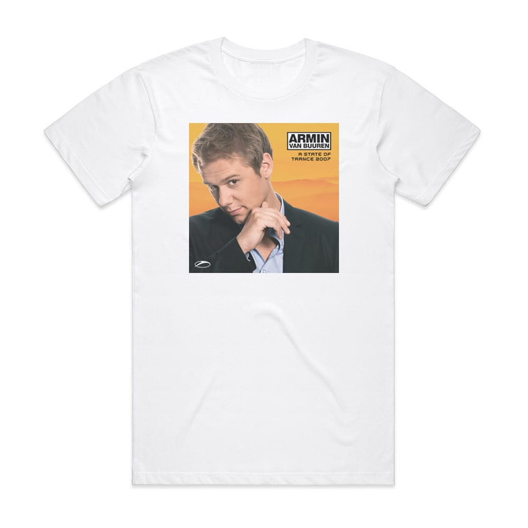 Armin van Buuren A State Of Trance 2007 Album Cover T-Shirt White