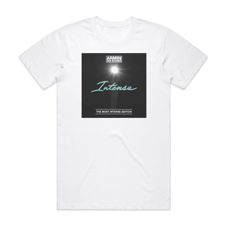 Armin van Buuren Intense 1 Album Cover T-Shirt White