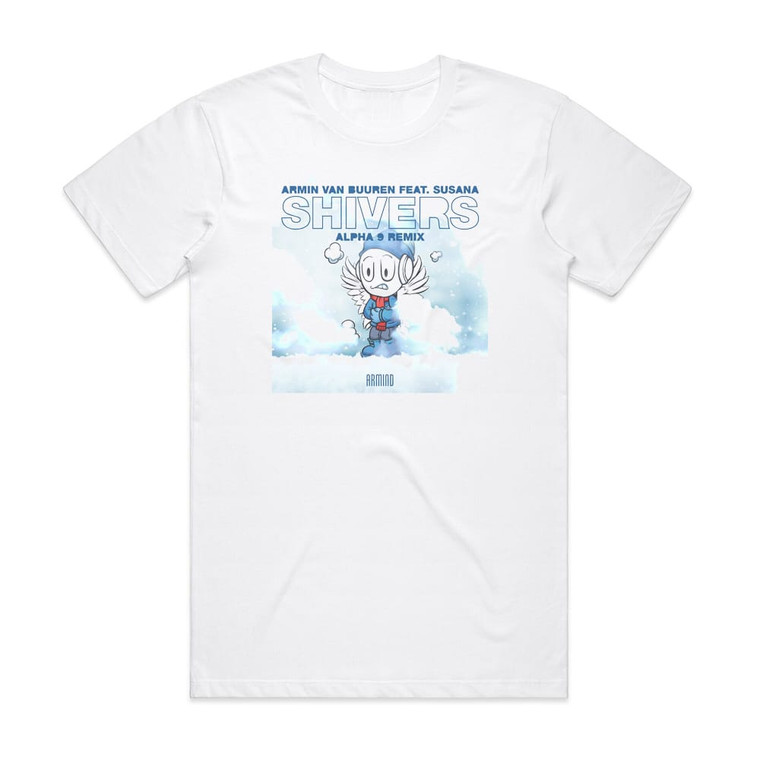 Armin van Buuren Shivers Album Cover T-Shirt White