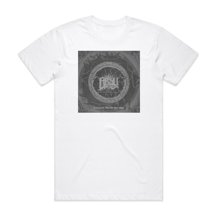 Absu Telepaths Within Nin Edin Album Cover T-Shirt White