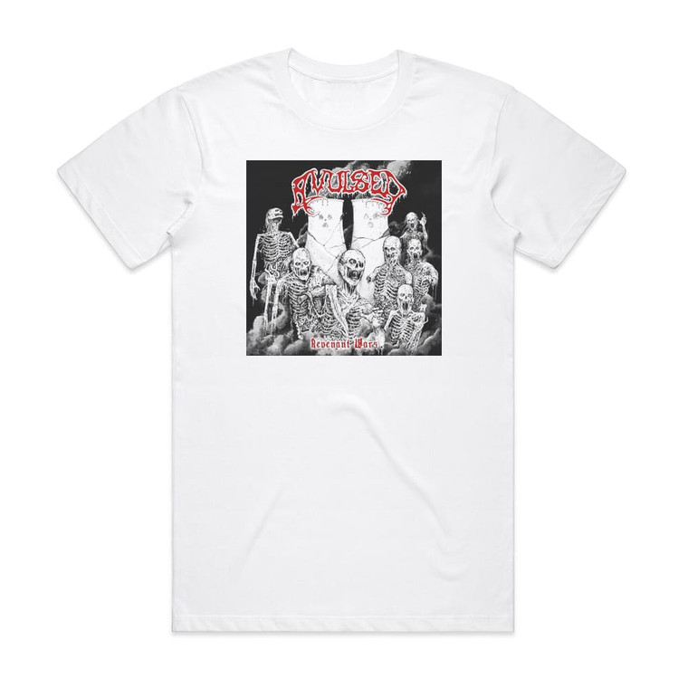 Avulsed Revenant Wars Album Cover T-Shirt White