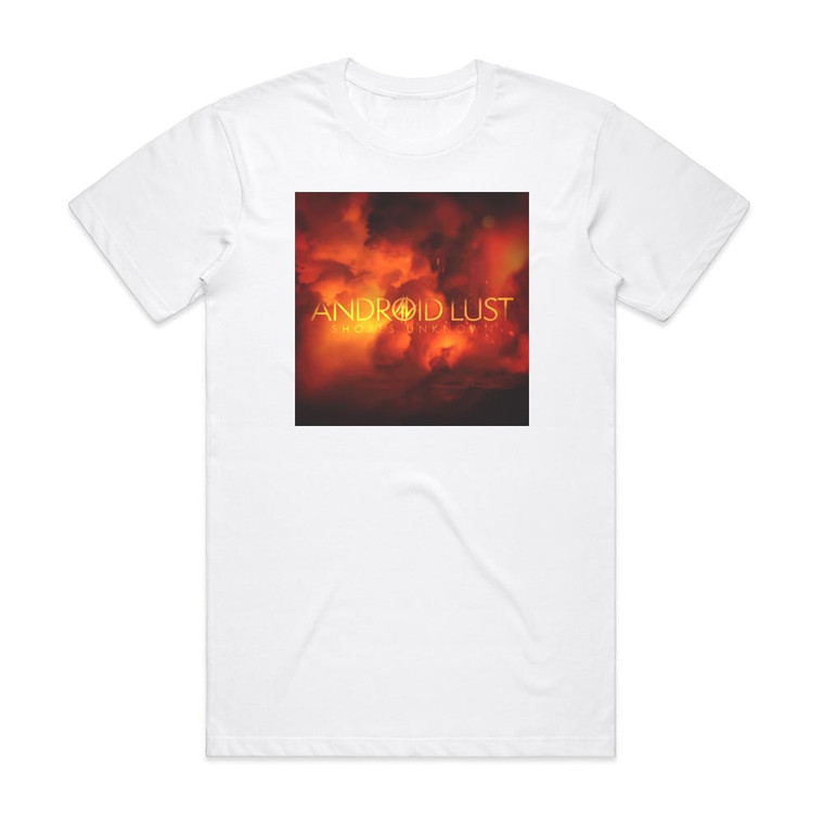 Android Lust Shores Unknown Album Cover T-Shirt White