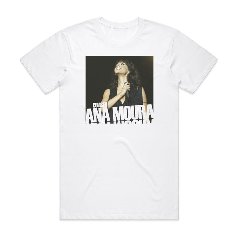 Ana Moura Coliseu Album Cover T-Shirt White