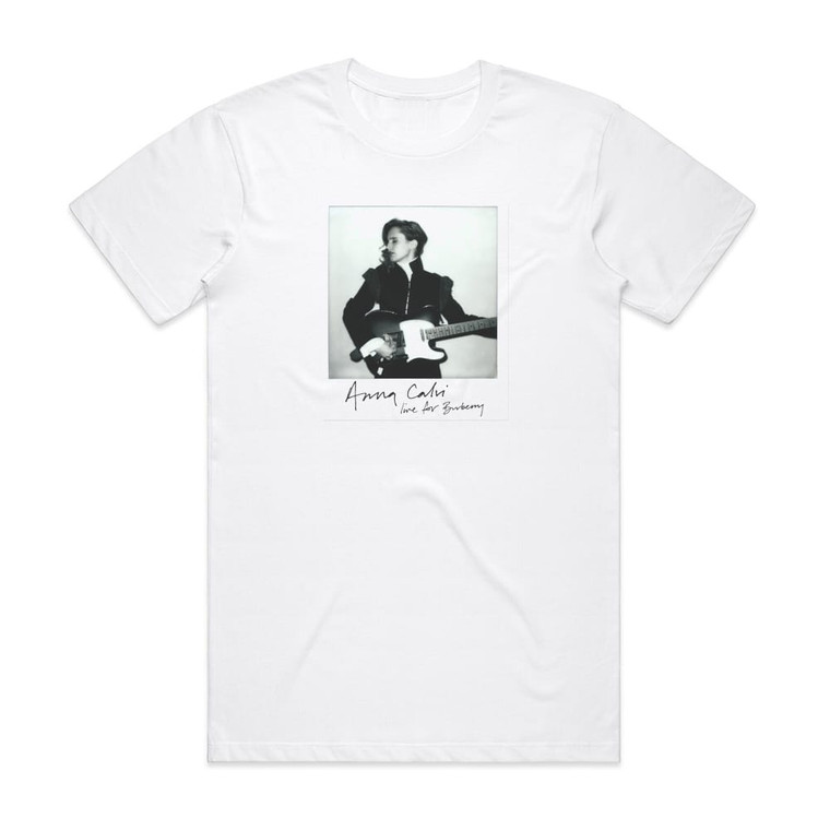 Anna Calvi Live For Burberry Album Cover T-Shirt White