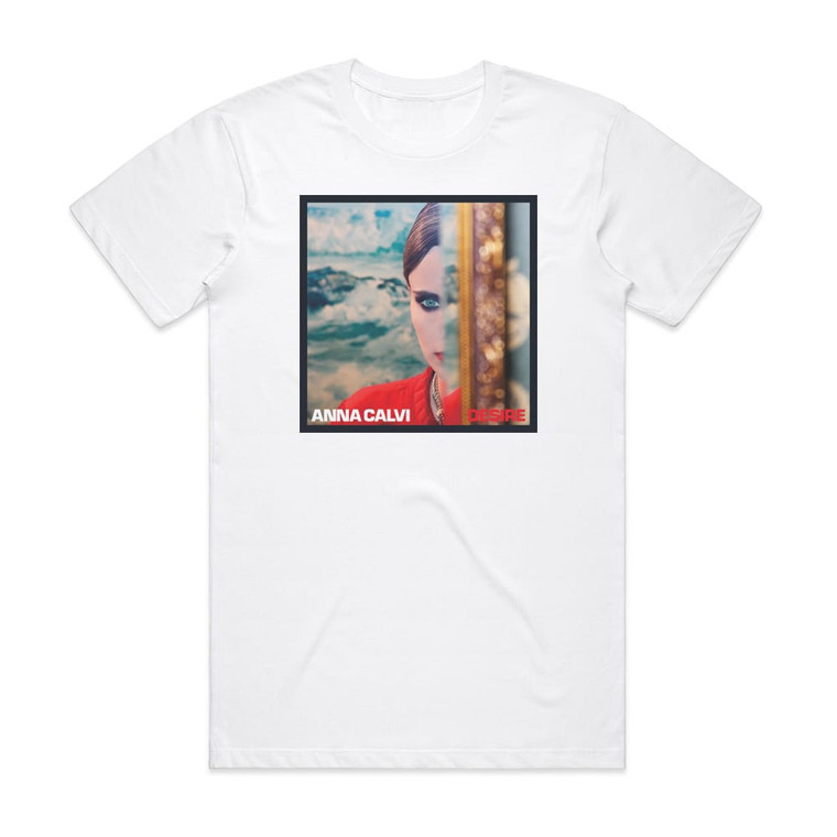 Anna Calvi Desire Album Cover T-Shirt White