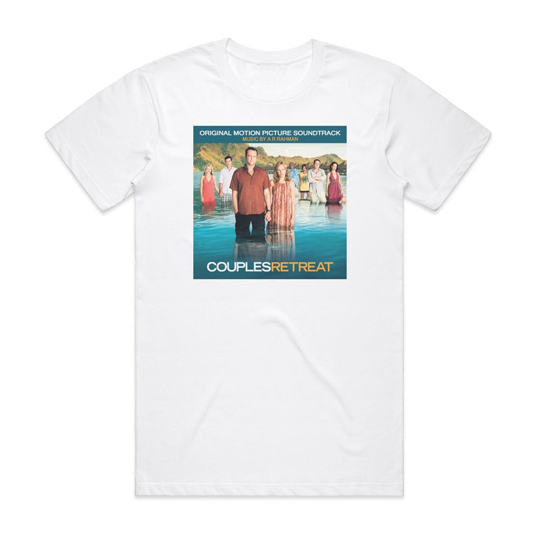 A R Rahman Couples Retreat Album Cover T-Shirt White