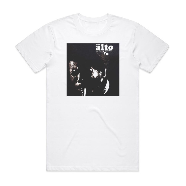 Anthony Braxton For Alto Album Cover T-Shirt White