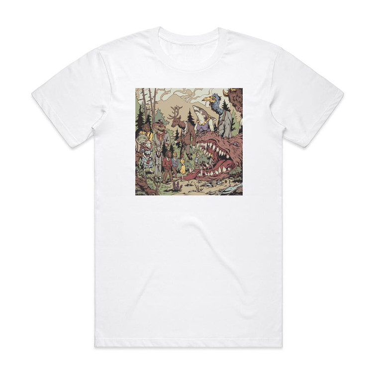 A Lot Like Birds Conversation Piece Album Cover T-Shirt White A Lot Like Birds Conversation Piece Album Cover T-Shirt White
