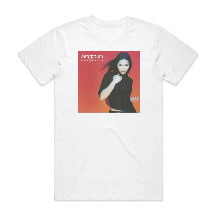 Anggun Chrysalis Album Cover T-Shirt White