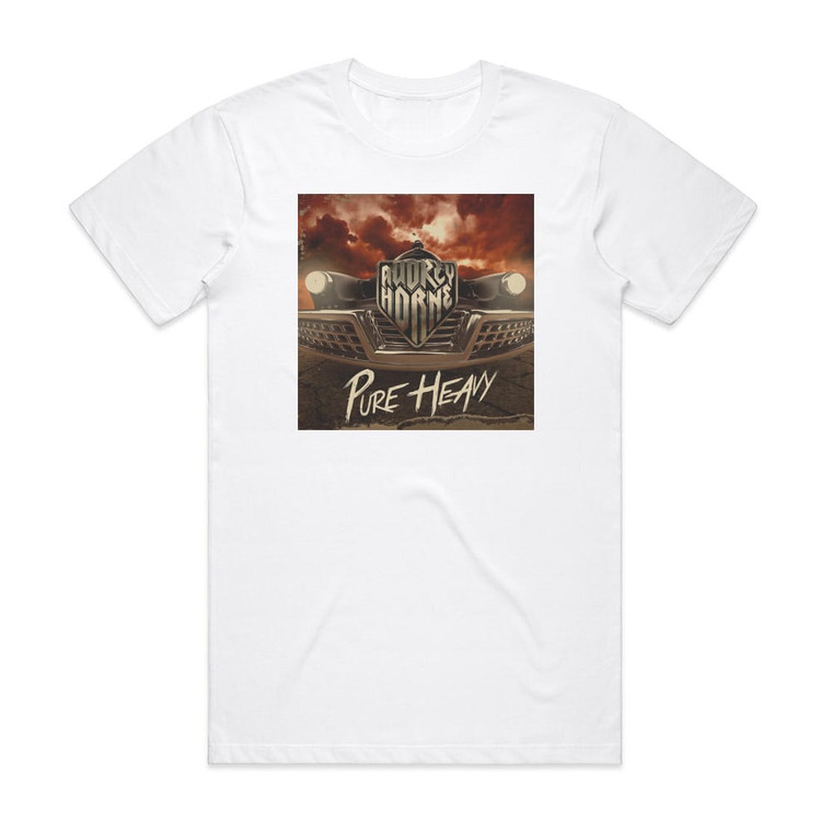 Audrey Horne Pure Heavy Album Cover T-Shirt White