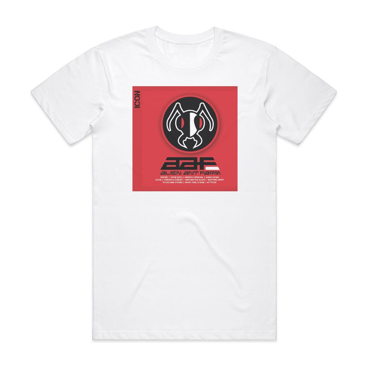 Alien Ant Farm Icon Album Cover T-Shirt White