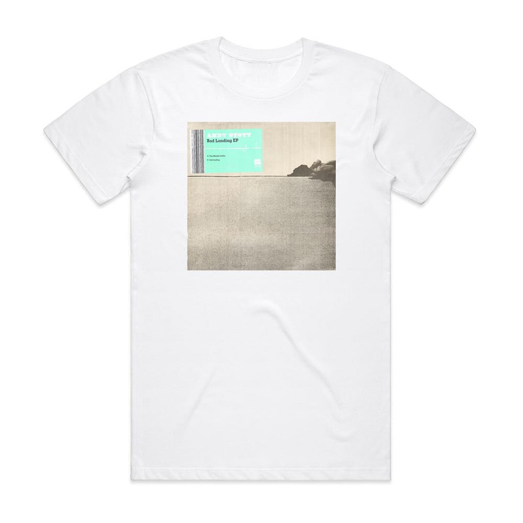 Andy Stott Bad Landing Album Cover T-Shirt White