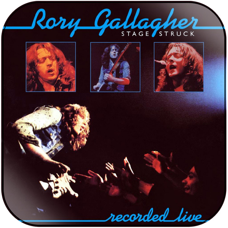 Rory Gallagher Stage Struck-2 Album Cover Sticker