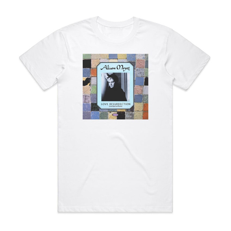Alison Moyet Love Resurrection Album Cover T-Shirt White