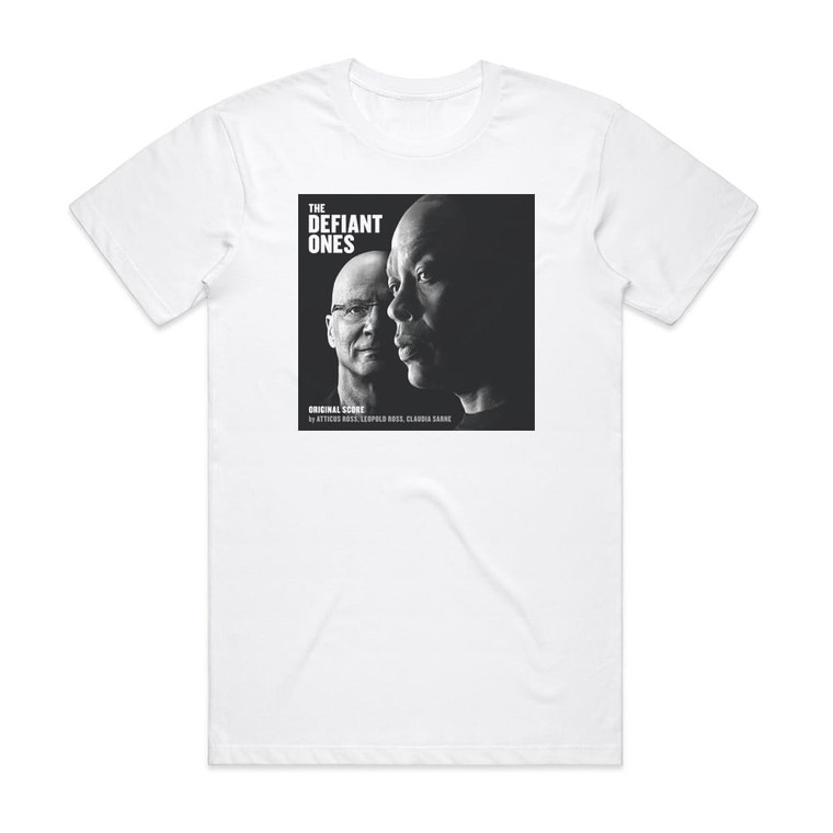 Atticus Ross The Defiant Ones Album Cover T-Shirt White