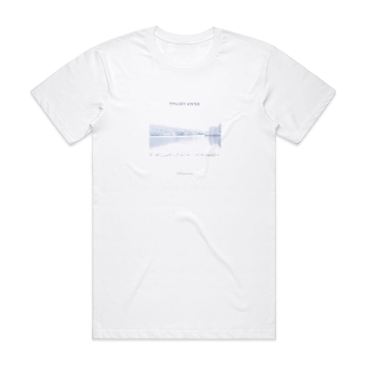 Appalachian Winter Winterhewn Album Cover T-Shirt White