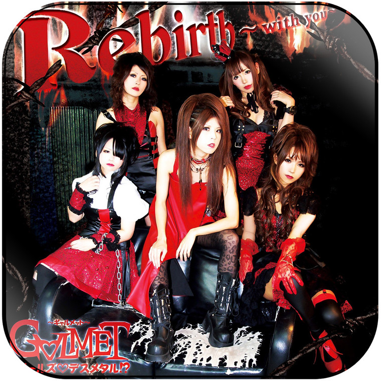 Galmet Rebirthwith You Album Cover Sticker