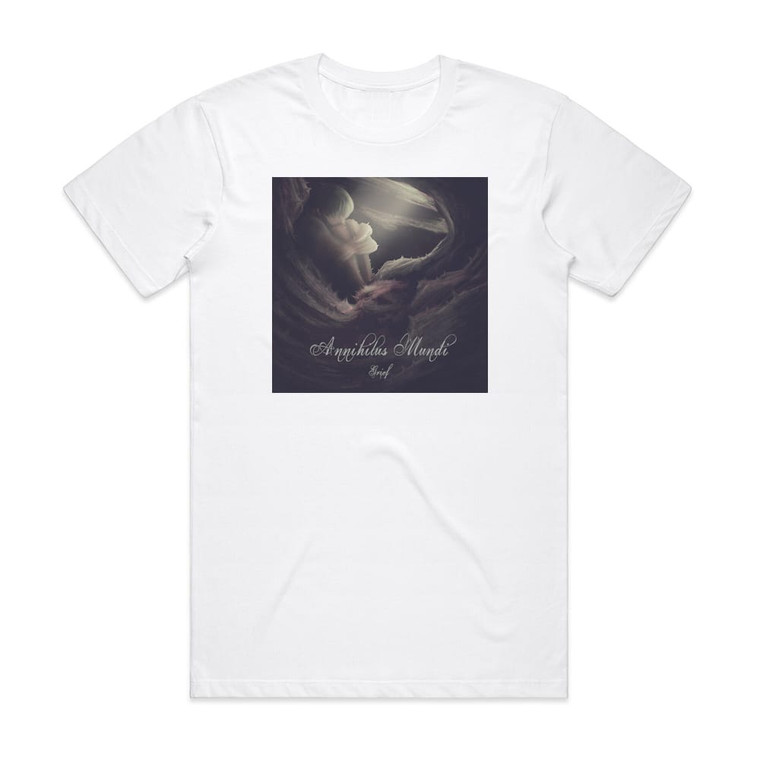 Annihilus Mundi Grief Album Cover T-Shirt White