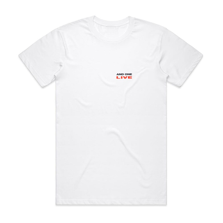 And One Live Album Cover T-Shirt White