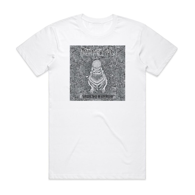 Anthropophagous Spoiled Marrow 2 Album Cover T-Shirt White