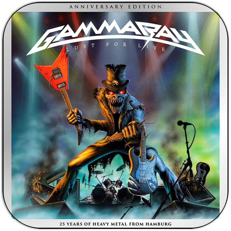 Gamma Ray Lust For Live Album Cover Sticker