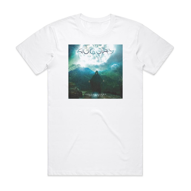 Augury Fragmentary Evidence Album Cover T-Shirt White