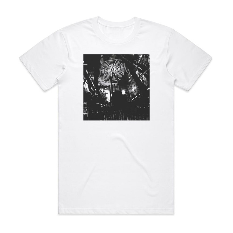 Ad Hominem Climax Of Hatred Album Cover T-Shirt White