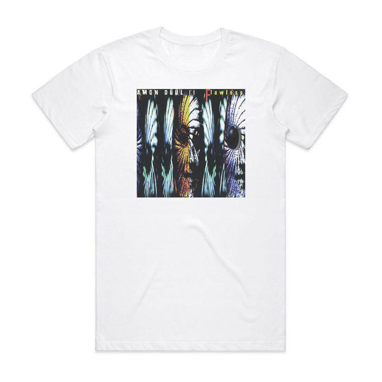 Amon Duul II Flawless Album Cover T-Shirt White