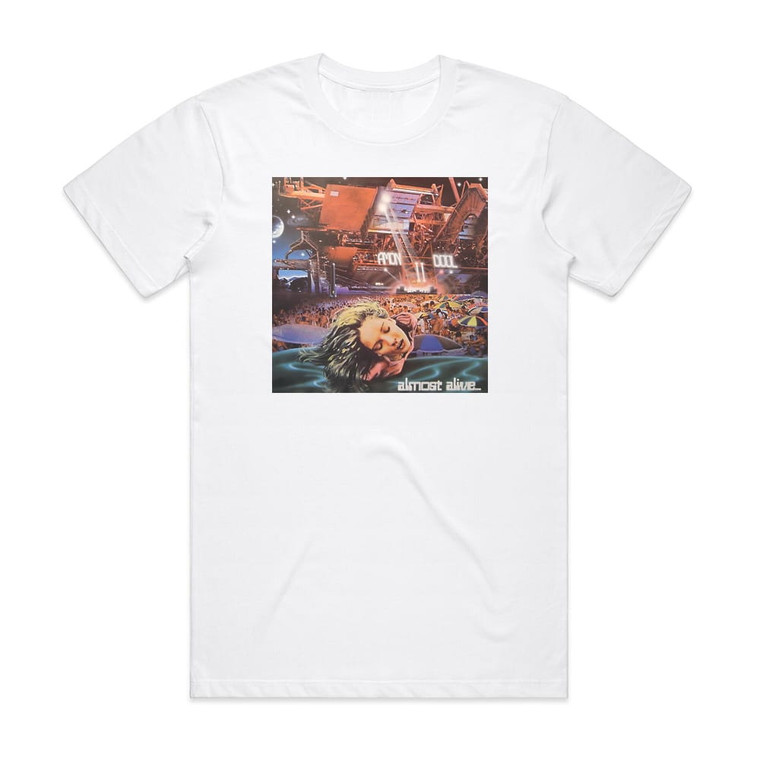Amon Duul II Almost Alive Album Cover T-Shirt White