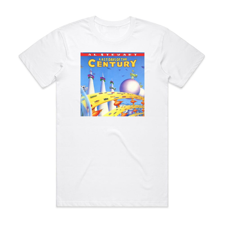 Al Stewart Last Days Of The Century 1 Album Cover T-Shirt White