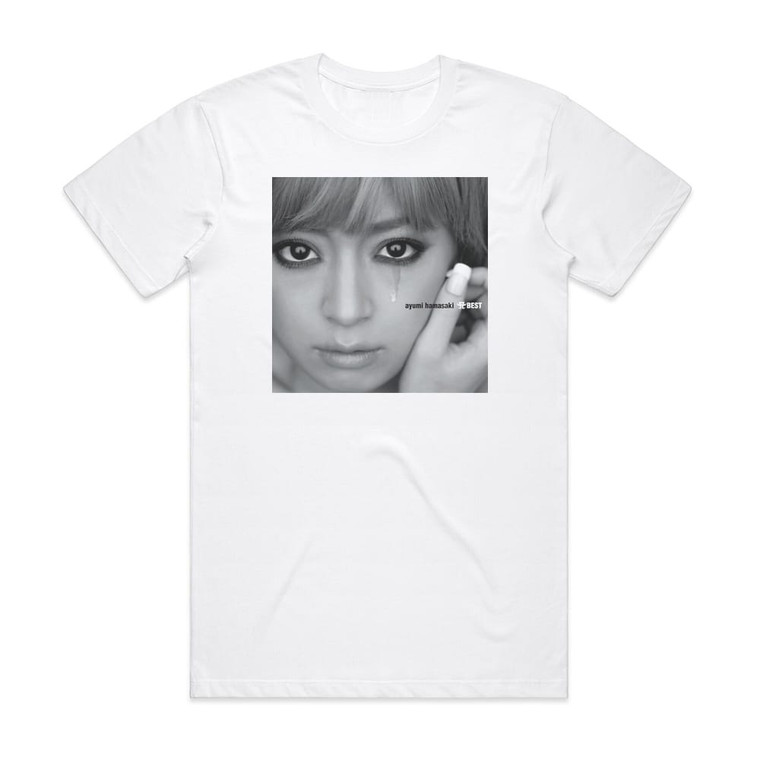 Ayumi Hamasaki A Best Album Cover T-Shirt White