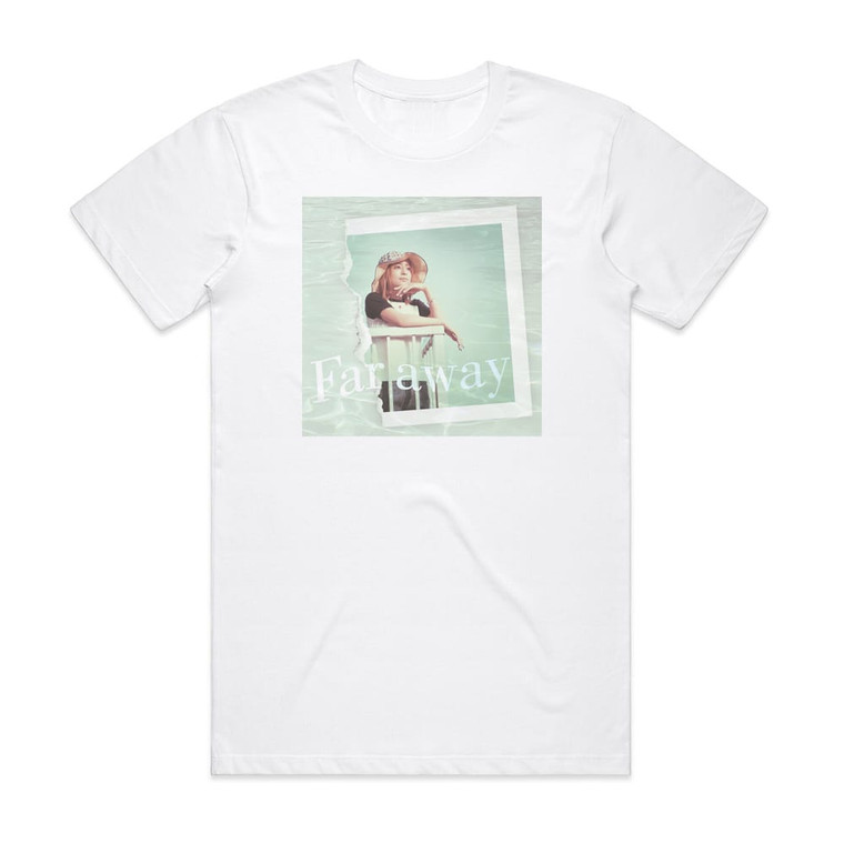 Ayumi Hamasaki Far Away Album Cover T-Shirt White