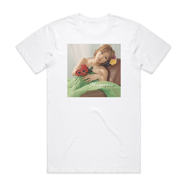 Ayumi Hamasaki Moments Album Cover T-Shirt White