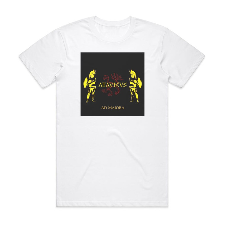 Atavicus Ad Maiora Album Cover T-Shirt White