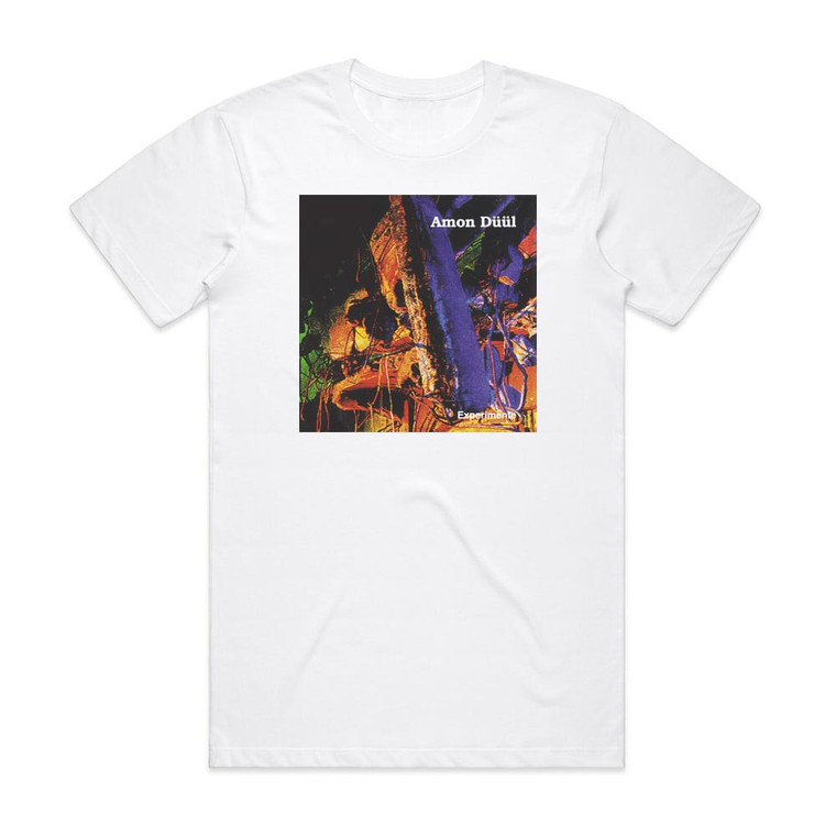 Amon Duul Experimente Album Cover T-Shirt White Amon Duul Experimente Album Cover T-Shirt White