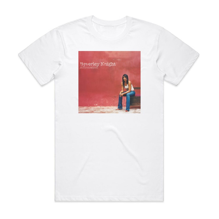 Beverley Knight Affirmation Album Cover T-Shirt White