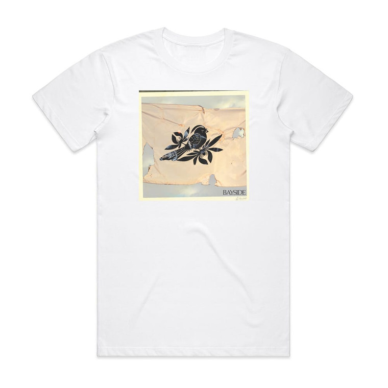 Bayside The Walking Wounded Album Cover T-Shirt White