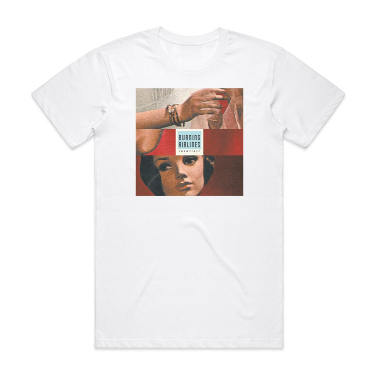 Burning Airlines Identikit Album Cover T-Shirt White