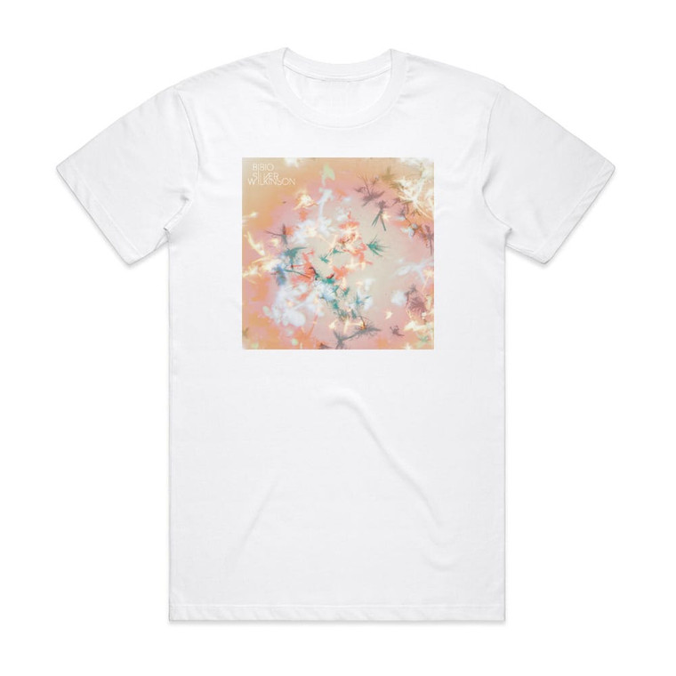 Bibio Silver Wilkinson Album Cover T-Shirt White